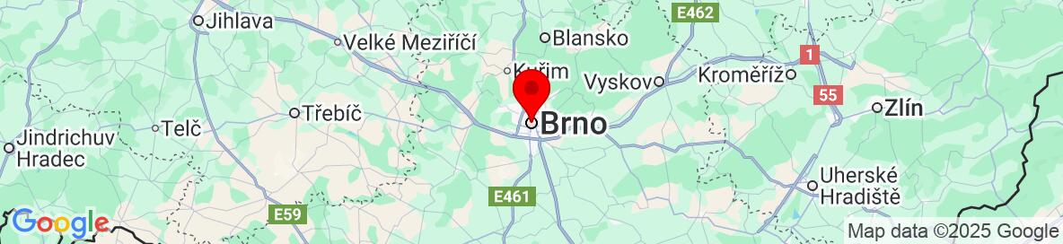 Map for "Belgian Shepherd Tervueren - puppies with pedigree". The detailed map is only available to logged in users. Please log in or register. Brünn, Okres Brno-město, Jihomoravský kraj, Tschechien