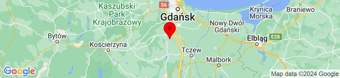 Trąbki Małe, Gdańsk County, Pomeranian Voivodeship, Polen