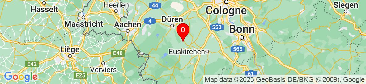 Map of Froitzheim, Vettweiß, Köln, Nordrhein-Westfalen, Germany. More detailed map is available only for registered users. Please register or log in.