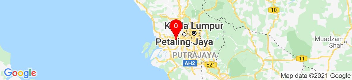 Map of Selangor, Malaysia. More detailed map is available only for registered users. Please register or log in.
