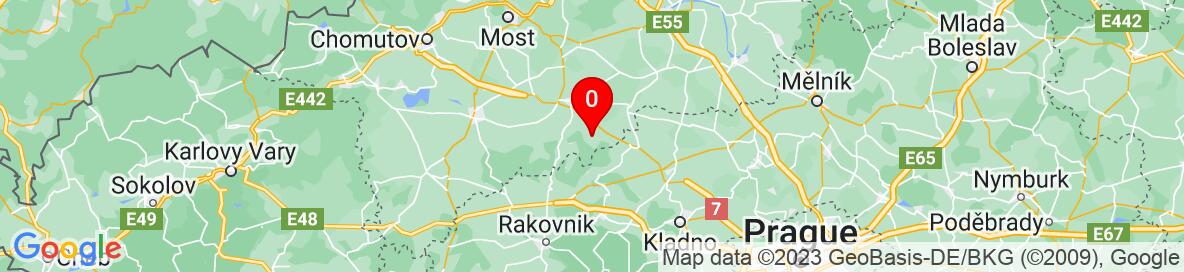 Map of Hříškov, Louny, Ústecký kraj, Česko. More detailed map is available only for registered users. Please register or log in.