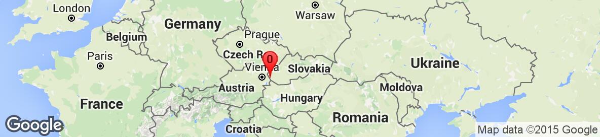 Map of Slovakia. Detailed map cannot be displayed.