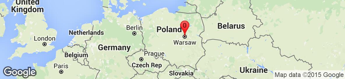 Map of Poland. Detailed map cannot be displayed.