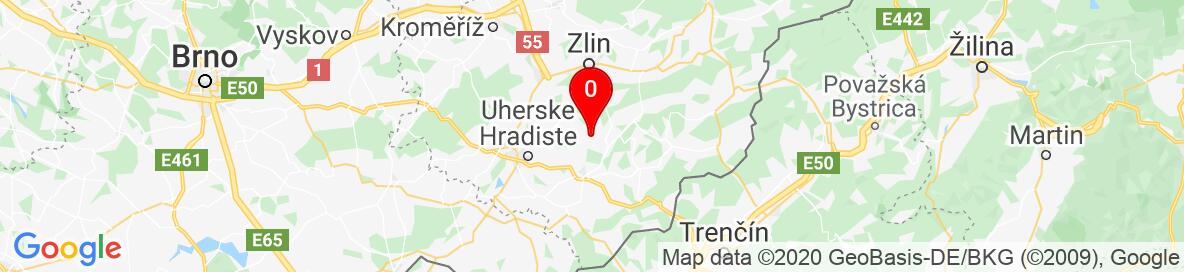Map of Dobrkovice, Zlín, Zlínský kraj, Česko. More detailed map is available only for registered users. Please register or log in.