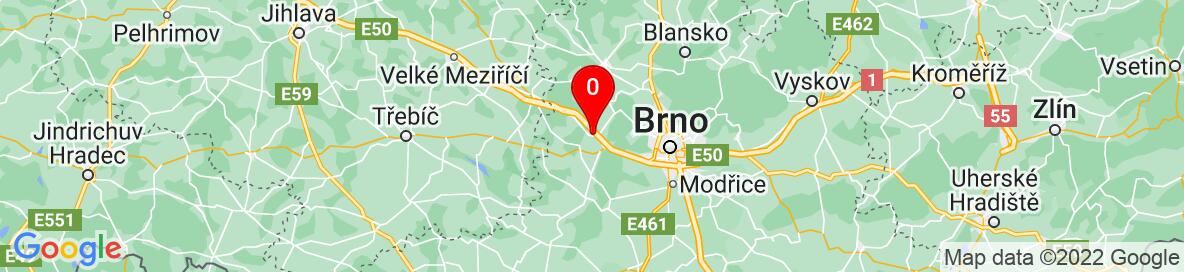 Map of Říčany u Brna. More detailed map is available only for registered users. Please register or log in.