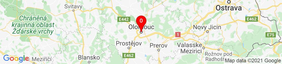 Map of Olomouc. More detailed map is available only for registered users. Please register or log in.