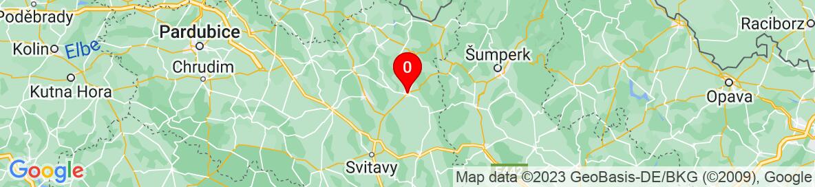 Map of Lanškroun, Ústí nad Orlicí District, Pardubice Region, Czechia. More detailed map is available only for registered users. Please register or log in.