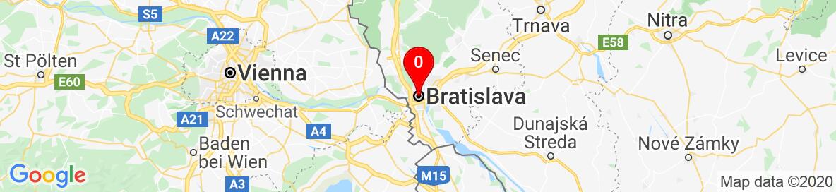 Map of Slovakia , Bratislava. More detailed map is available only for registered users. Please register or log in.