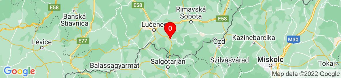 Map of Fiľakovo, Lučenec District, Banská Bystrica Region, Slovakia. More detailed map is available only for registered users. Please register or log in.