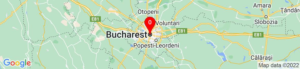 Map of Bucharest, Romania. More detailed map is available only for registered users. Please register or log in.