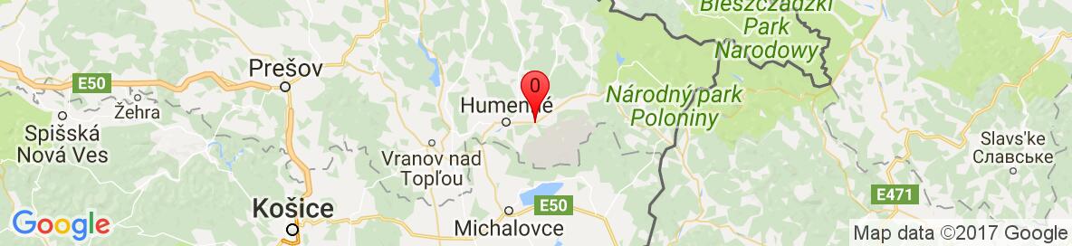 Map of Kamenica nad Cirochou, Slovakia. More detailed map is available only for registered users. Please register or log in.