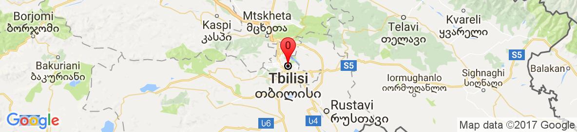 Map of Tbilisi Georgia. More detailed map is available only for registered users. Please register or log in.